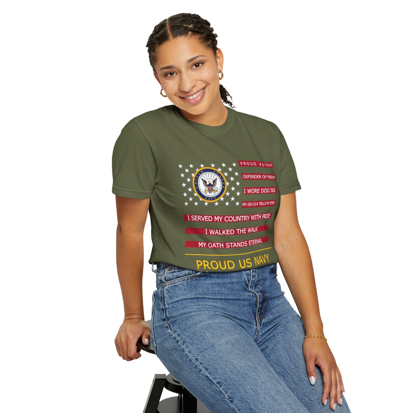 PROUD U.S. NAVY VETERAN TSHIRT