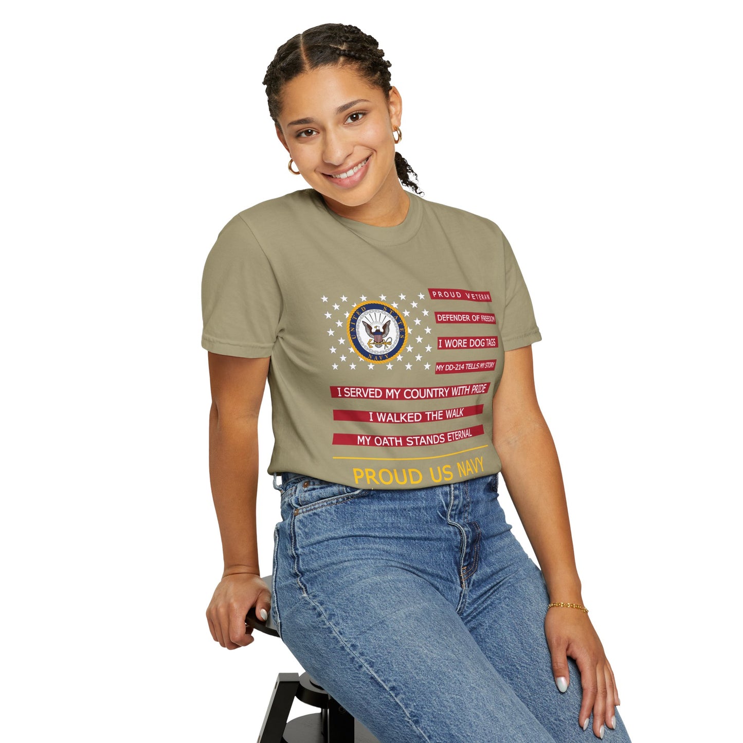 PROUD U.S. NAVY VETERAN TSHIRT