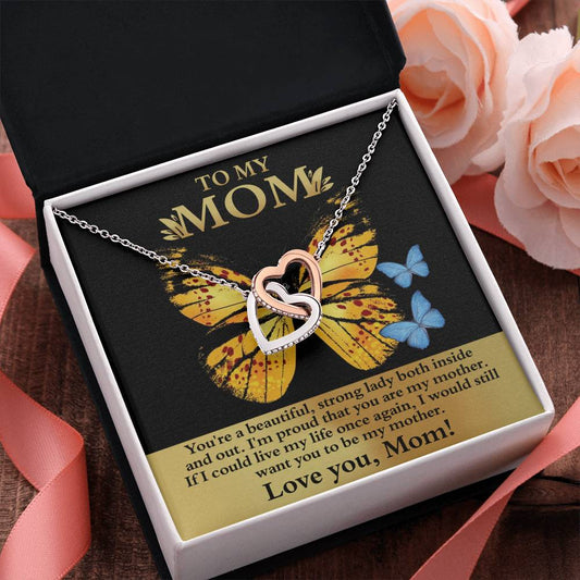 Mom - Still Want You - Interlocking Hearts Necklace