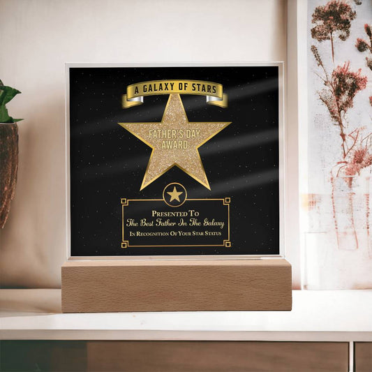 Dad-Galaxy Of Stars-Decorative acrylic Plaque