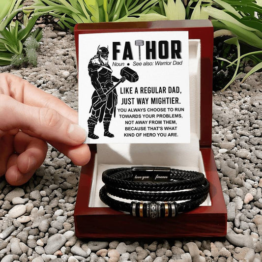 DAD - Warrior Dad - Forever Bracelet