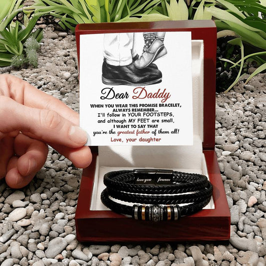 Dad-Promise Bracelet- Forever Bracelet