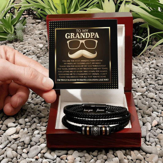 Grandpa - Truly Blessed - Forever Bracelet