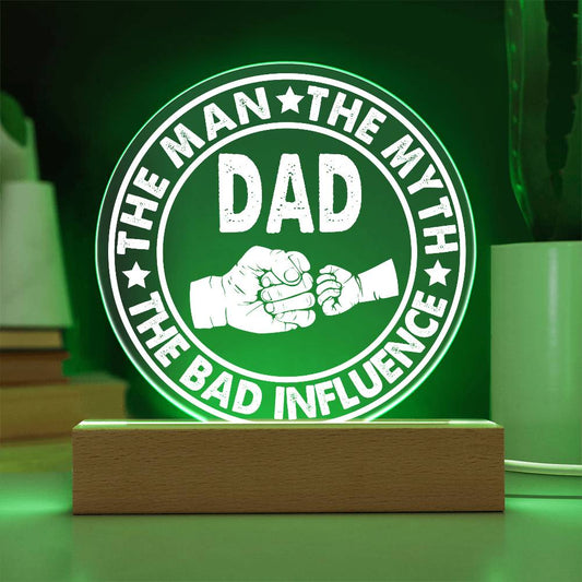 Dad-The Man-Decorative Acrylic Plaque