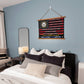 Personalized-U.S. Military Veteran Tribute-Wood Framed Wall Tapestry