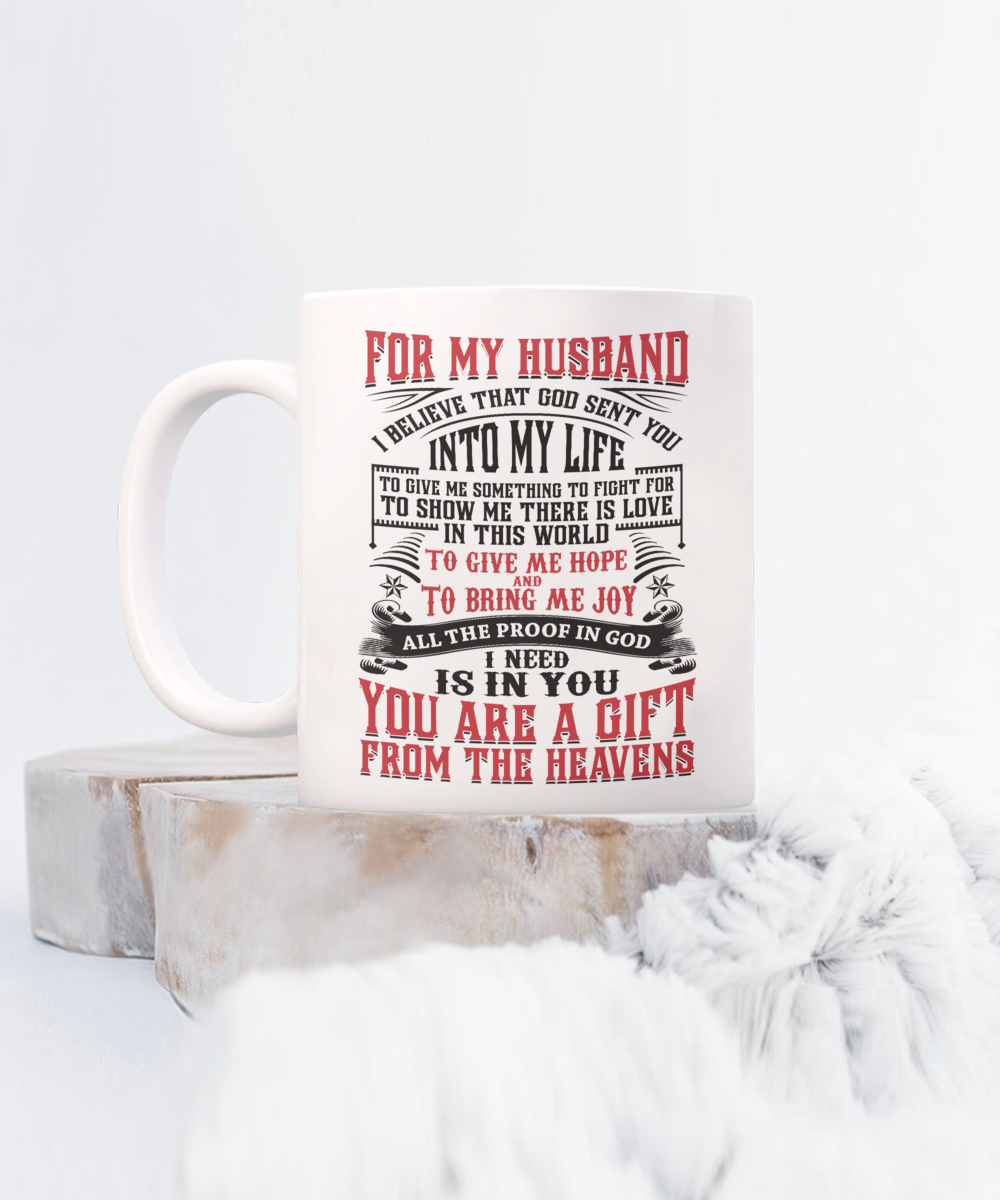 To My Husband-You Are A Gift-15oz Large Mug